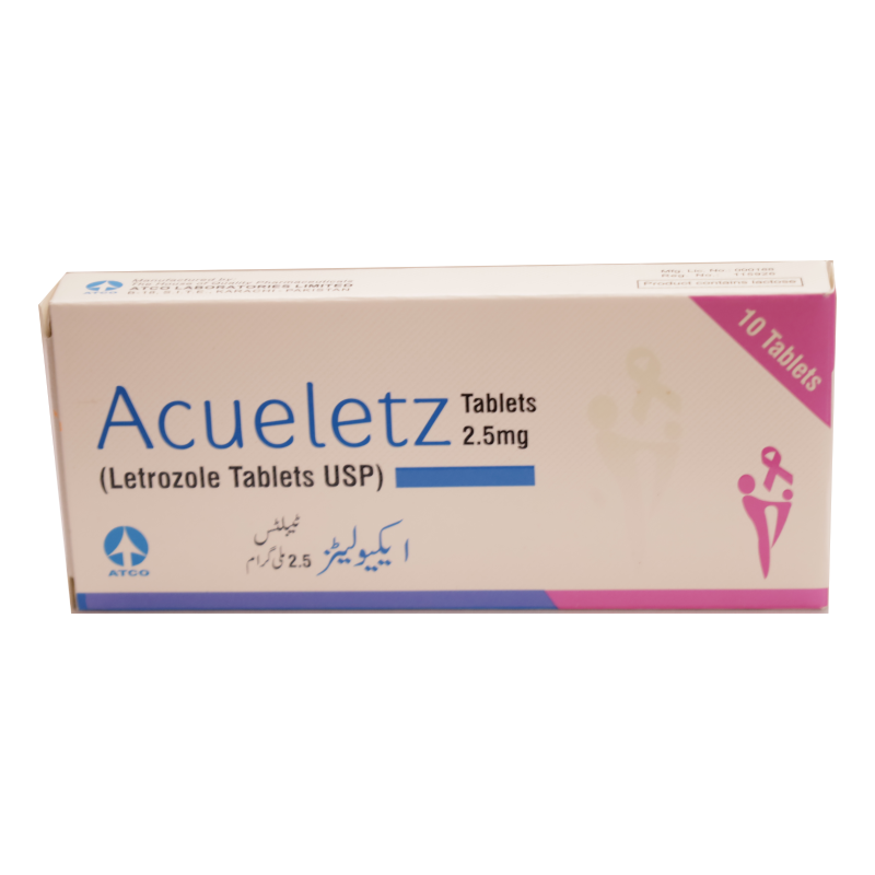 Acueletz 2.5 mg 10 tablets