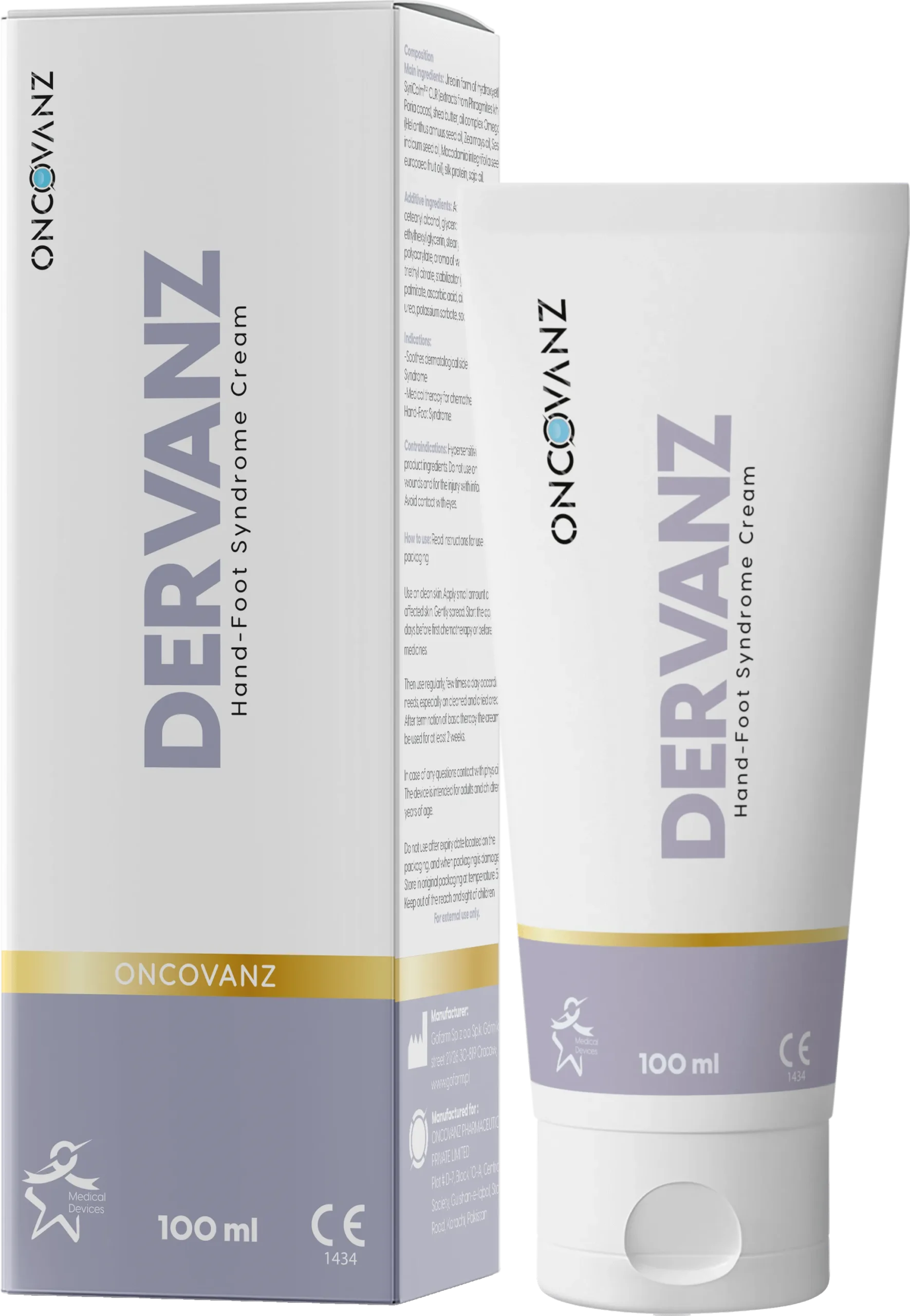 DERVANZ 100 mL Cream
