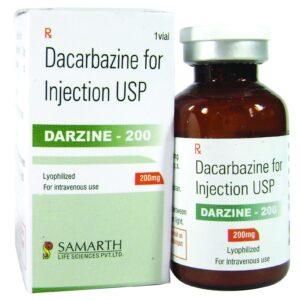 Dacarbazine 200 mg injection 1 vial