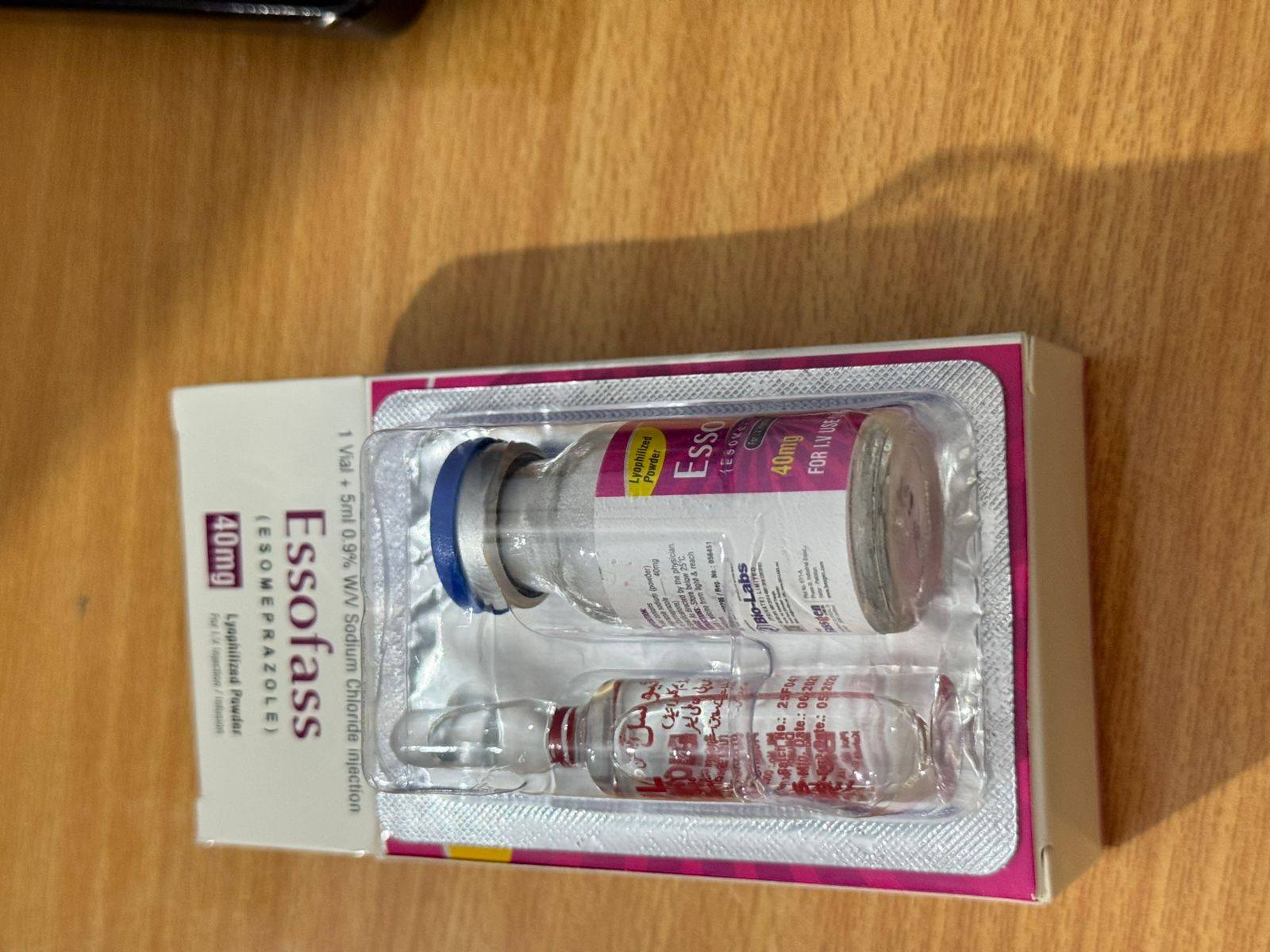 Essofas 20mg Injection 1 vial