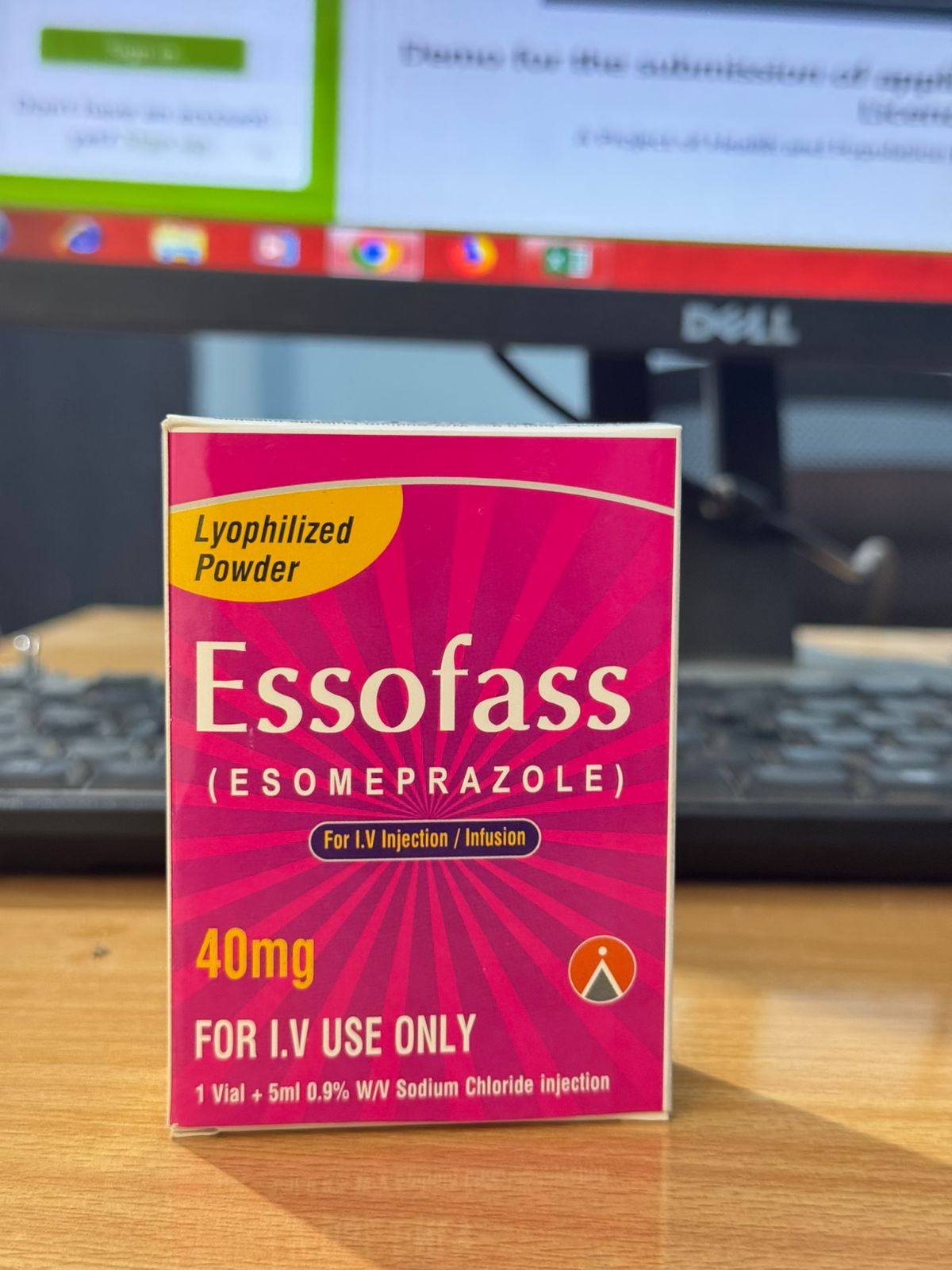 Essofas 40mg Injection 1 vial