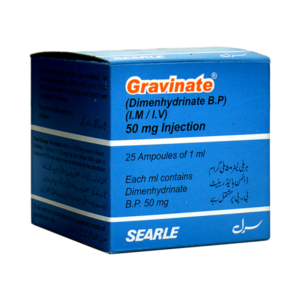 GRAVINATE INJ – Pack Size X 25
