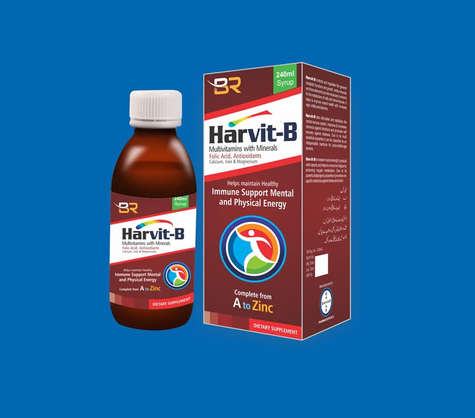 HARVIT-B (Multivitamins with Minerals) Syrup