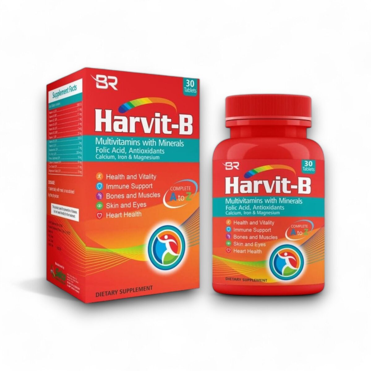 HARVIT-B (Multivitamins with Minerals)Tablets 30