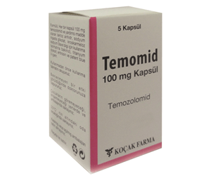Temomid 250 mg capsule 5x