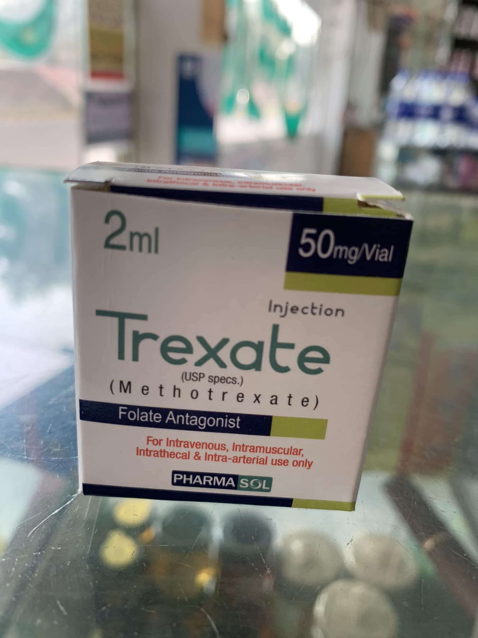 TREXATE 50MG PER VIAL