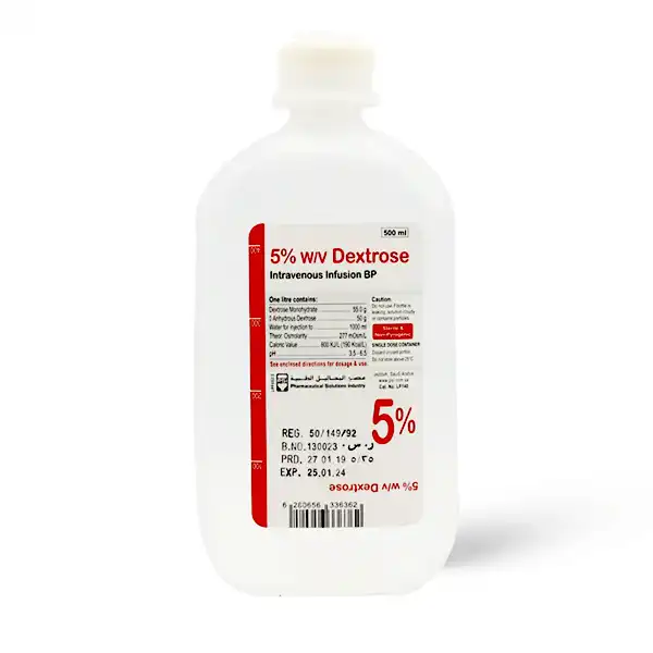 Dextrose B.P. 5 % W/V infusion 500ml