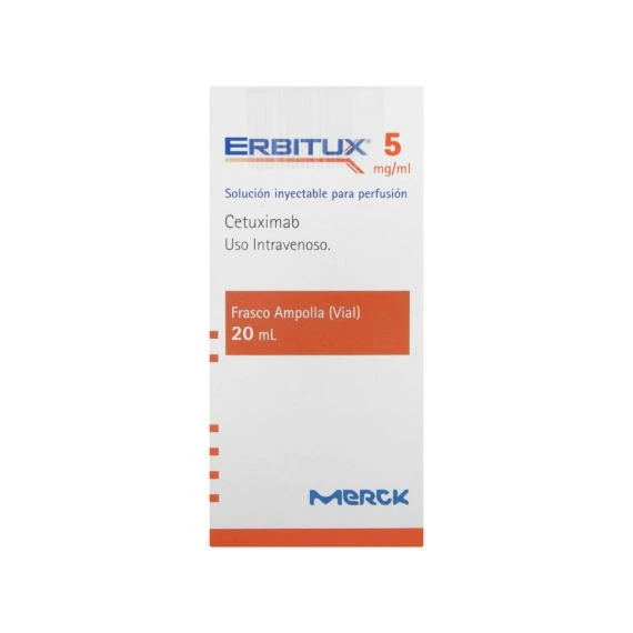 ERBITUX 5 mg/mL CETUXIMAB) injection 1 vial