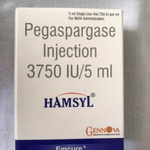 Pegaspargase injection 3750 iu 5ml