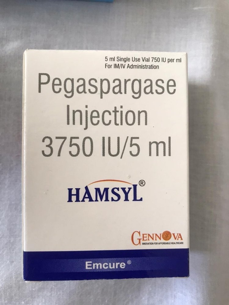 Pegaspargase injection 3750 iu 5ml
