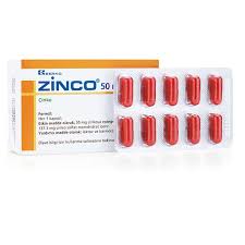 zinco transparent capsule 50mg