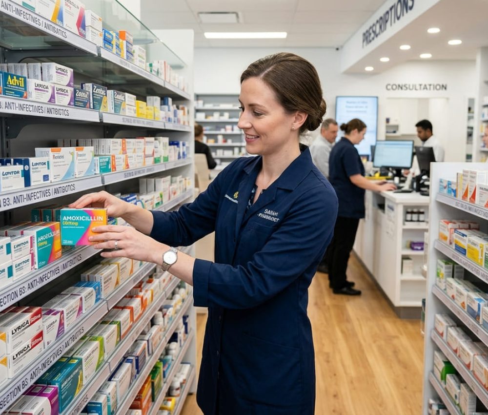 Pharmacist_arranging_medicine_boxes